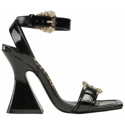 Versace Jeans Couture sandale sa asimetričnom štiklom VJ76VA3S36-S539-899 Slike