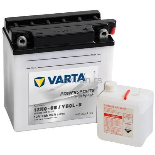 Varta moto akumulator za motore 12V09D YB9L-B va Slike