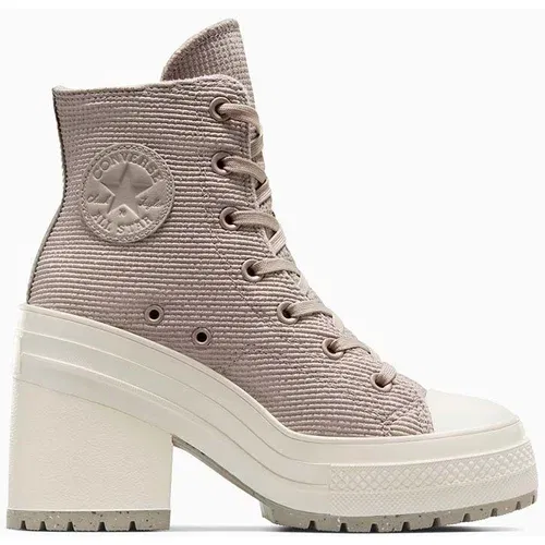 Converse Superge Chuck Taylor All Star Modern Lift ženske, bela barva, A06140C