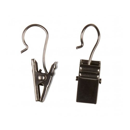 Metalna štipaljka mat crna 10kom/p ( 5236402 ) Cene