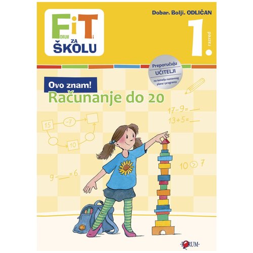 FORUM FiT - Računanje do 20 / 1.razred Cijene