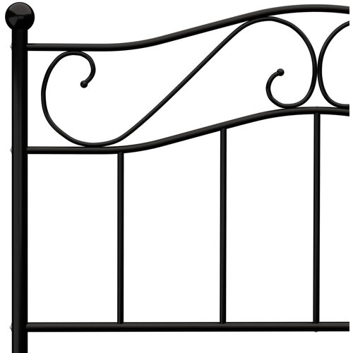  Okvir za krevet crni metalni 100 x 200 cm Slike