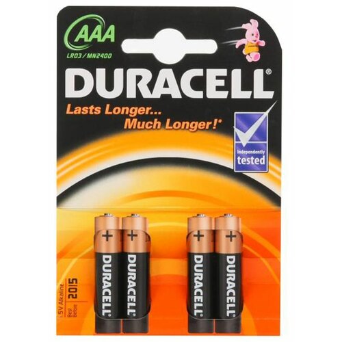 Duracell Baterija LR 3 alkalna AAA 1/4 blister Slike