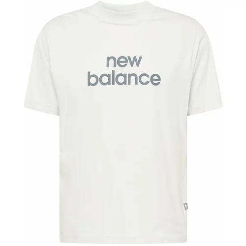 New Balance Majica 'Linear' bazaltno siva / svetlo siva