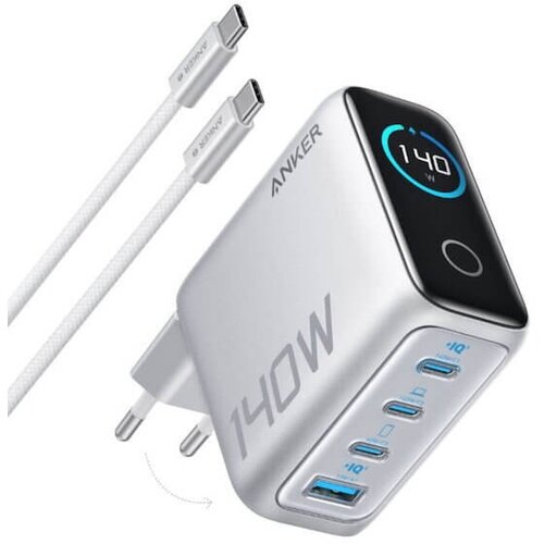 Anker 140W punjač za prijenosno računalo Srebrna Slike