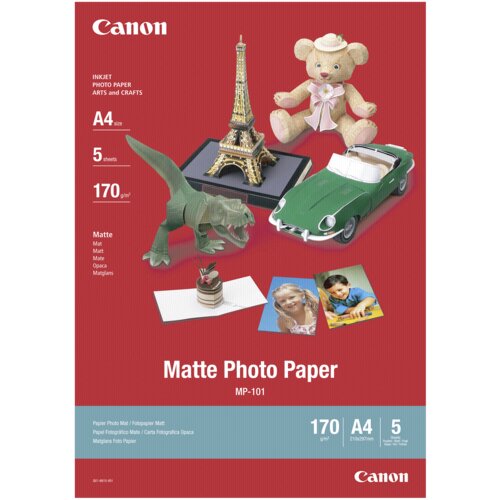 Canon MP-101 A 4, 5 Sheets matte, 170 g Slike