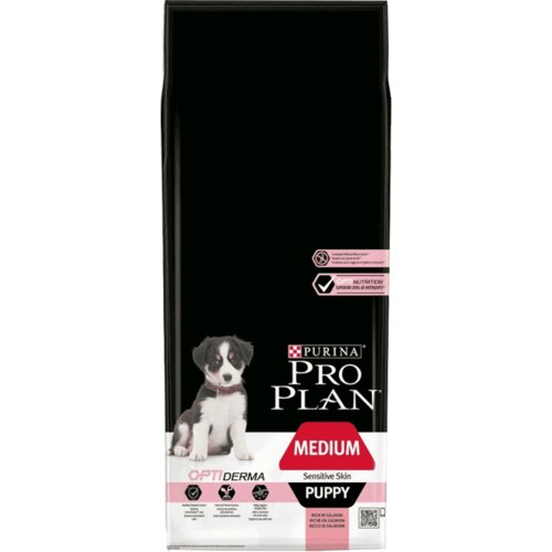 Pro Plan Medium Puppy Sensitive Skin, 12 kg Cene