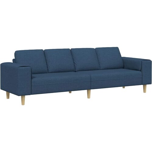  Kauč za dnevni boravak Plava 250 x 77 x 76 cm Poliester Slike