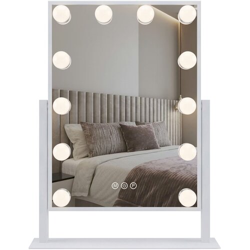 Rea Stensko ogledalo LED HOLLYWOOD White 30x40 Cene