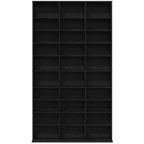 Cd ormar Crni hrast 101 x 23 x 177,5 cm Konstruirano drvo Slike