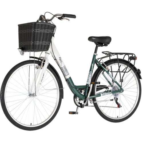 Visitor bicikl fashion bloom 28" alu 19" v-brake 6 brzina 155-178cm (s/m) zeleno beli 1282080 Cene