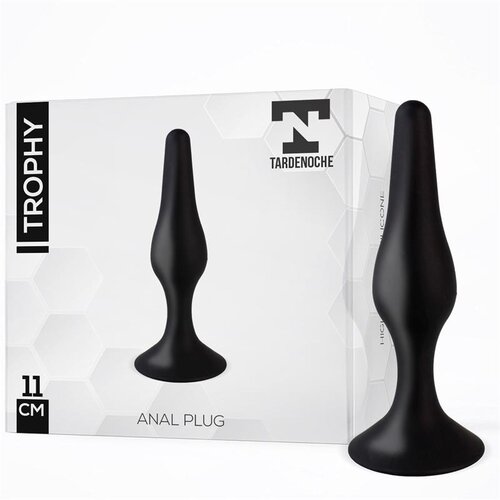 TARDENOCHE Trofejni vtič analni 11 cm črni silikon, (21077730) Cene