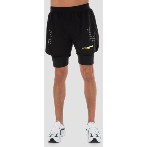 GymBeam Pace 2in1 Shorts Black L Cene