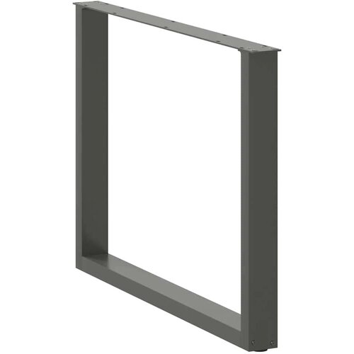  Noge stolića za kavu U-oblika 2kom antracit 100x(72-73)cm čelik Slike
