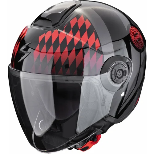 Scorpion EXO-CITY II FC BAYERN Black/Red M Čelada