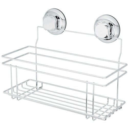 Compactor Metalna samoljepljiva kupaonska polica u srebrnoj boji Bestlock Bath &amp;ndash; Slike