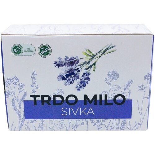 Cvetka Obarvano trdo milo sivka (100 g) Cene