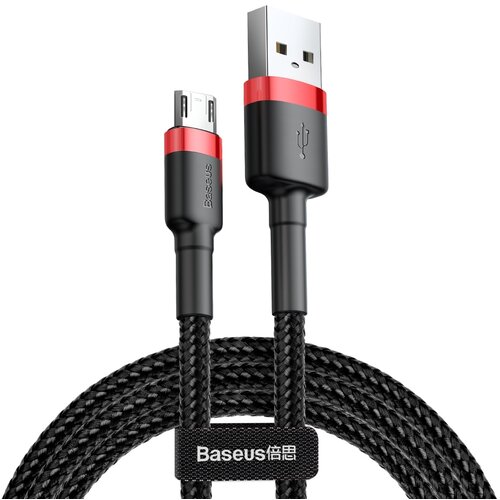 Baseus Cafule Micro USB kabel 1.5A 2m (rdeč+črn), (20627624) Cene