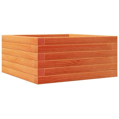  Vrtna sadilica vo&amp;scaron;tano smeđa 50 x 50 x 23 cm masivna borovina Slike