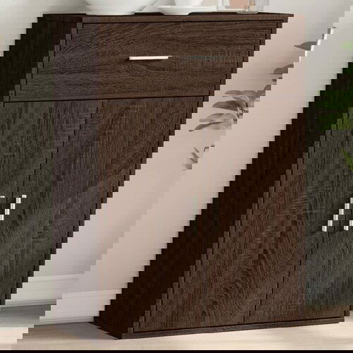 vidaXL Komoda boja smeđeg hrasta 60x30x84 cm od konstruiranog drva Cijene