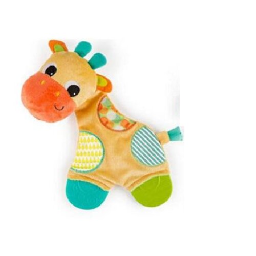 BRIGHT STARS Zvečka glodalica za bebe Žirafa 8916 narandžasta Cene