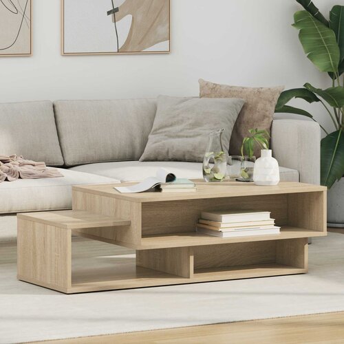  Kava Stol Sonoma hrast 105 x 50 x 32,5 cm Konstruirano drvo Cene