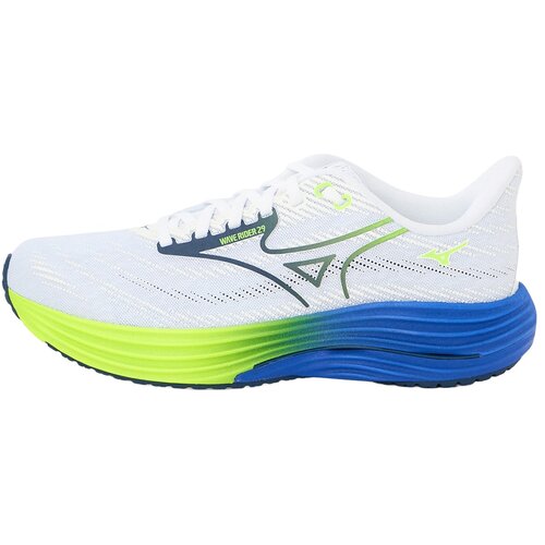 Mizuno Teka&scaron;ki čevelj 'WAVE RIDER' marine / svetlo zelena / bela Cene