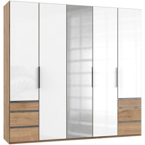 Modern Living Omara S Klasičnimi Vrati Level 36 D, Bela, Barva Hrasta Cene