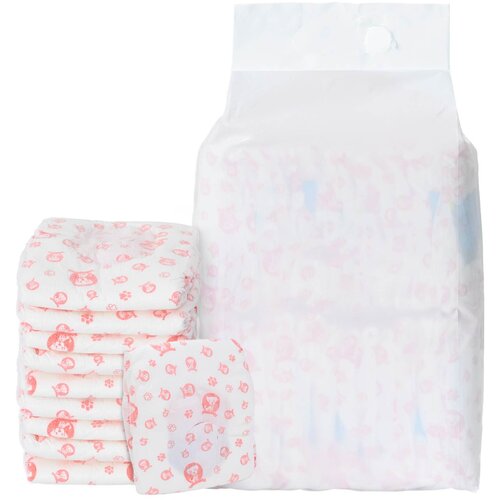 VidaXL Enkratna ženska pasja plenica 30 pcs Bela S, (5000179181) Slike