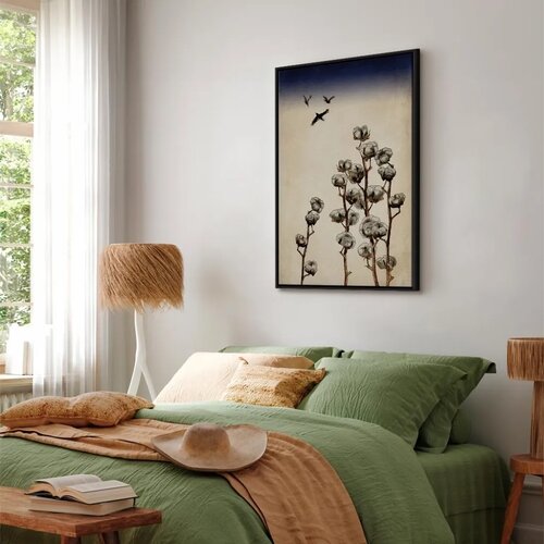  Slika - Cotton Branches (1 Part) Vertical 60x90 Slike