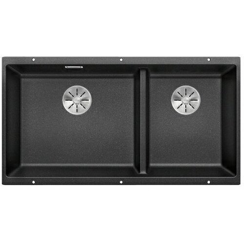 Blanco sudoper SUBLINE 480/320-U InFino SILGRANIT ANTRACIT, bez dalj.upr. Slike