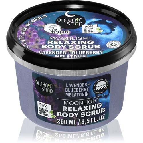 Organic Shop Sleeping Exfoliate Your Worries piling za tijelo za opu&scaron;tanje 250 ml Cijene