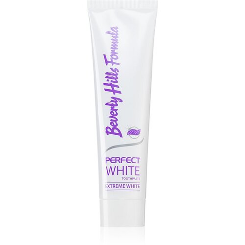 Beverly Hills Formula Perfect White Extreme White zobna pasta s fluoridom 100 ml Slike