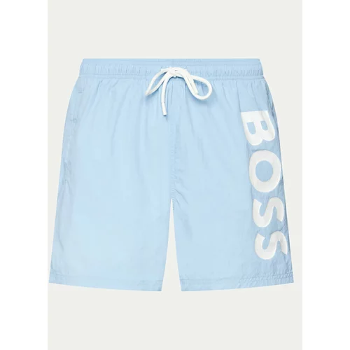 Boss Kopalne hlače Octopus 50515296 Svetlo modra Regular Fit