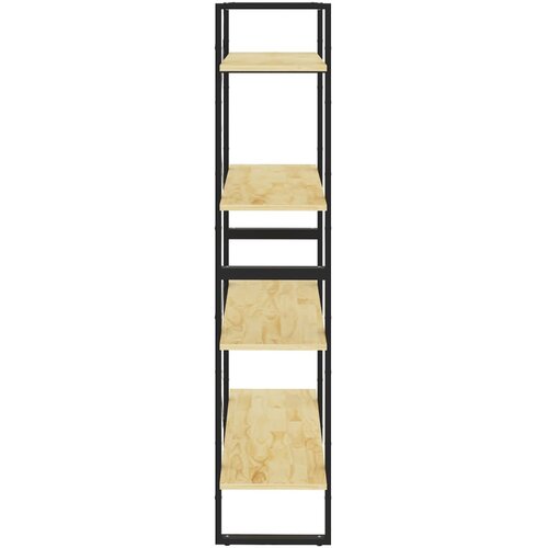  za knjige s 4 razine 80 x 30 x 140 cm masivna borovina Slike