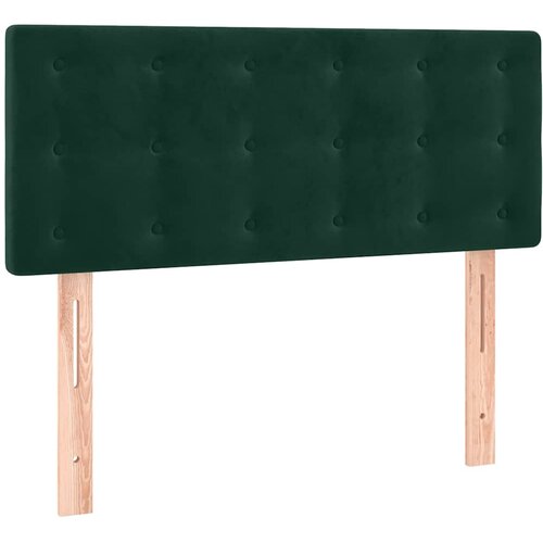 Box spring krevet s madracem tamnozeleni 90x190 cm bar&amp;scaron;unasti Slike