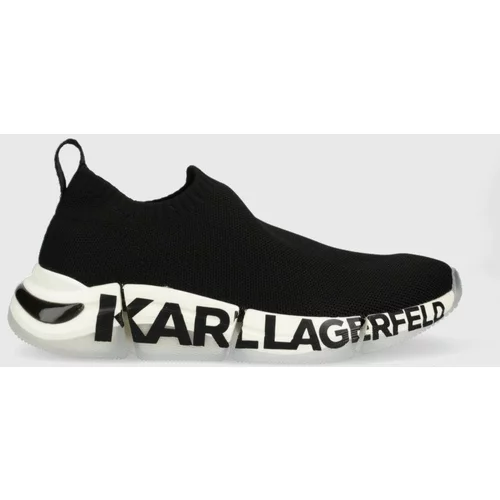 Karl Lagerfeld Tenisice Quadra boja: crna