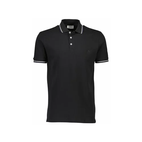 Lindbergh Polo majica 30-404010 Črna Relaxed Fit