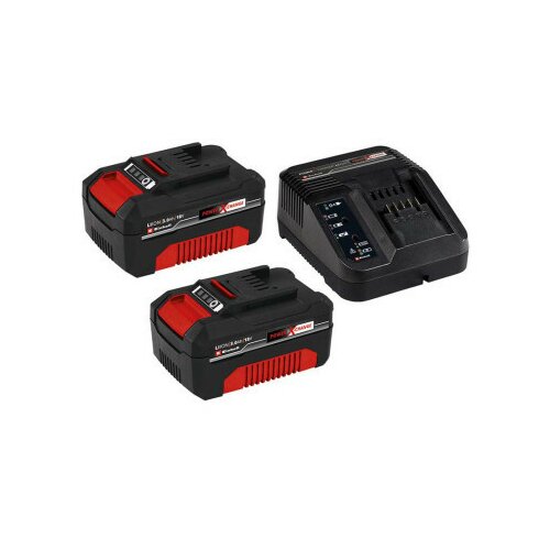 Einhell Power-X-Change 2x 3,0Ah & 30min PXC Kit, komplet punjač i dve baterije ( 4512098 ) Cene