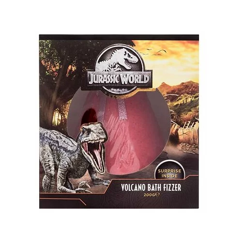 Universal Jurassic World Volcano Bath Fizzer kopalna bombica 200 g za otroke