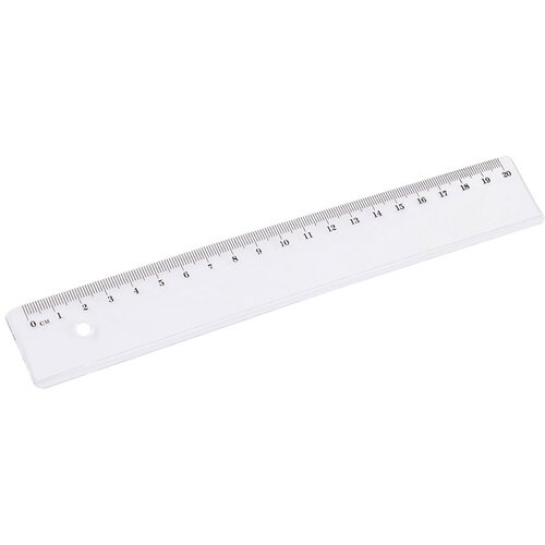  Ravnilo levia 20cm prozorno Slike