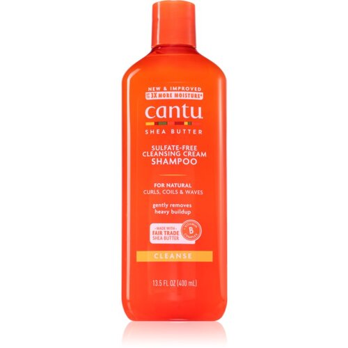 Cantu Shea Butter Shampoo vlažilni &amp;scaron;ampon za valovite in kodraste lase 400 ml Slike