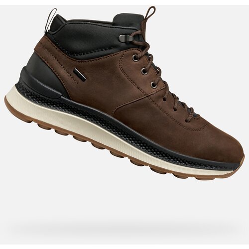 Geox Dark brown men's ankle shoes Spherica Actif X2 - Men's Cijene