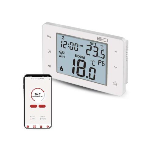 Sobni žični WiFI GoSmart termostat P56201 s programiranjem Slike