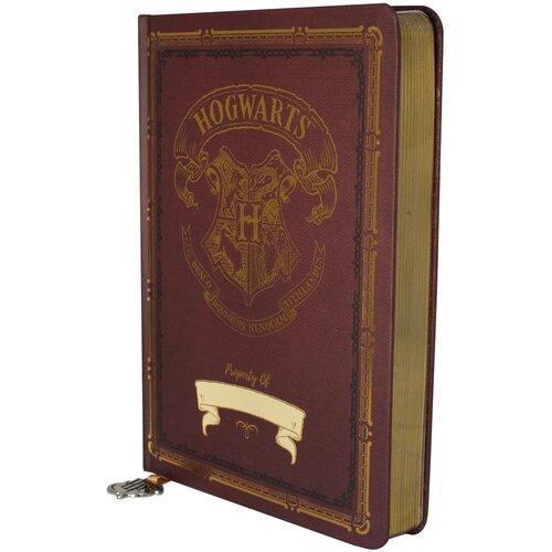 Blue Sky HARRY POTTER A5 CHUNKY FOIL BELEŽKA BURGUNDY - HOGWARTS CRE Cene