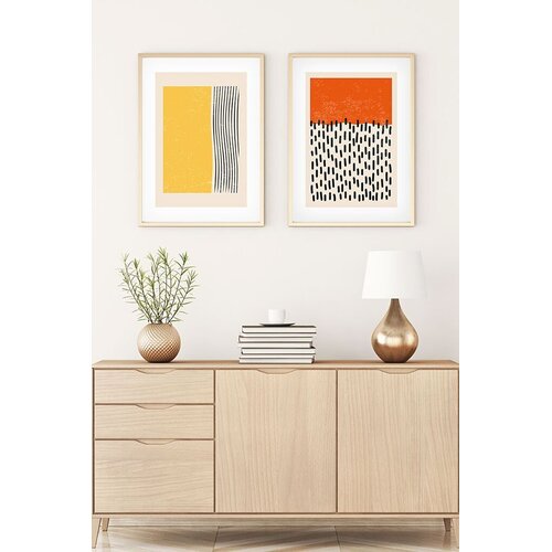 WALLXPERT Uramljena slika Huhu106, 30x40 cm , 2 dijela Cene