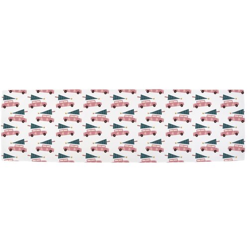 Butter Kings Pamučan nadstolnjak s božićnim motivom 40x140 cm Christmas Ride – Cene