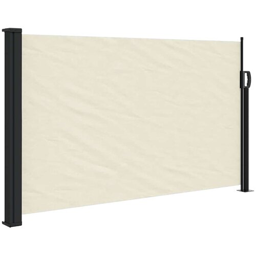  Bočna tenda na uvlačenje krem 120 x 500 cm Slike