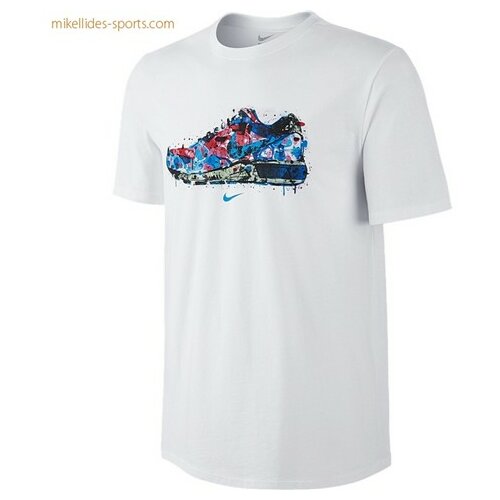 Nike muška majica TEE-WATERCOLOR SNEAKER 666427-100 Slike