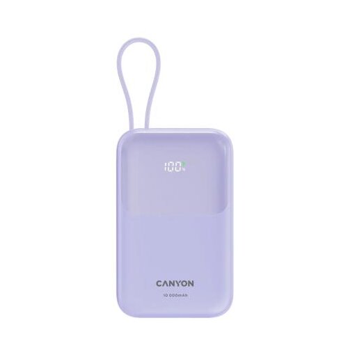 Canyon OnPower 101 - Power Bank 10.000 mAh sa Ugrađenim Kablom Slike